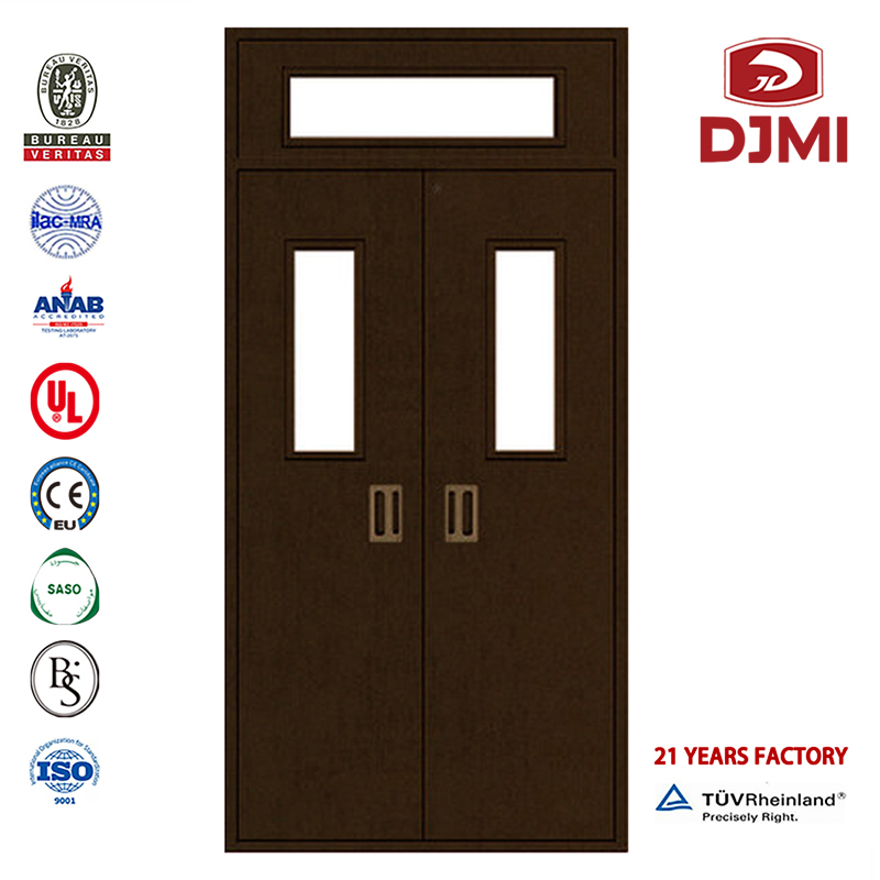 Portes coupe-feu en acier de porte en acier inoxydable bon marché Portes coupe-feu en acier au Kenya Portes en acier galvanisé solides personnalisées