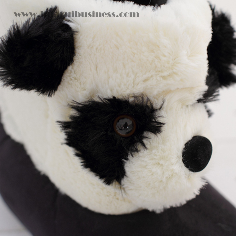 Panda woman warm cheville botte