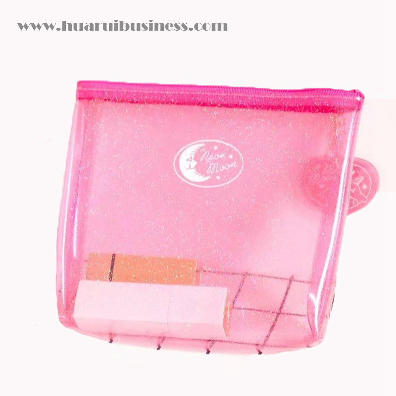 Sac de maquillage PVC transparent, sac de maquillage, sac de stockage