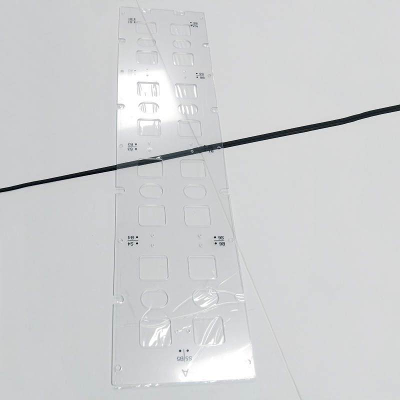 BOPU Wholesale Couvercle d\'isolation de la batterie 3.1MMPC Couverture de module de batterie d\'alimentation transparente