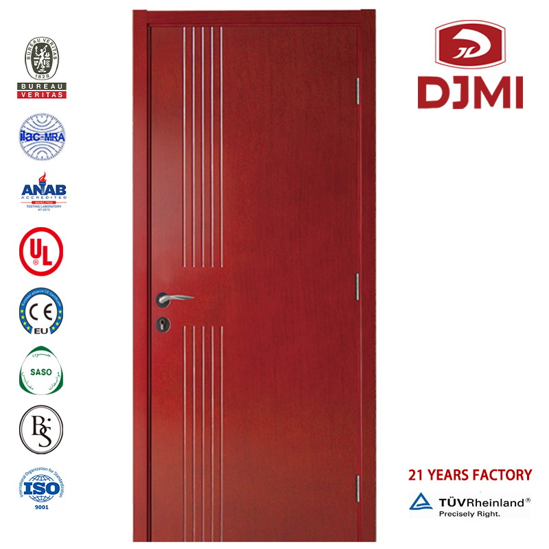 Panneau simple bois de conception porte de protection contre le feu porte de protection contre l 'incendie porte de bureau personnalisée UL certification cadre de bois porte de protection contre l' incendie porte de bois plat porte de b...