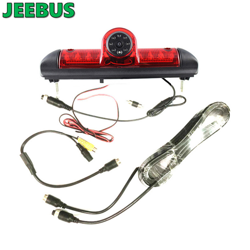 Caméra de feux de freinage de haut niveau grand Angle étanche à Vision nocturne HD pour Fiat Ducato 2006-2017 3 Gen Peugeot Boxer, Citroen Jumper et ainsi de suite