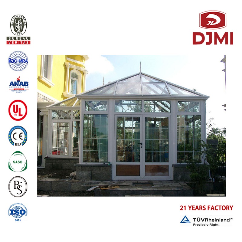 Hot - marketing as / NZS - 2208 Steel Roof Aluminum Solar room / Sunshine room / Glass Room Multi - functional stores Isolated Glass Room