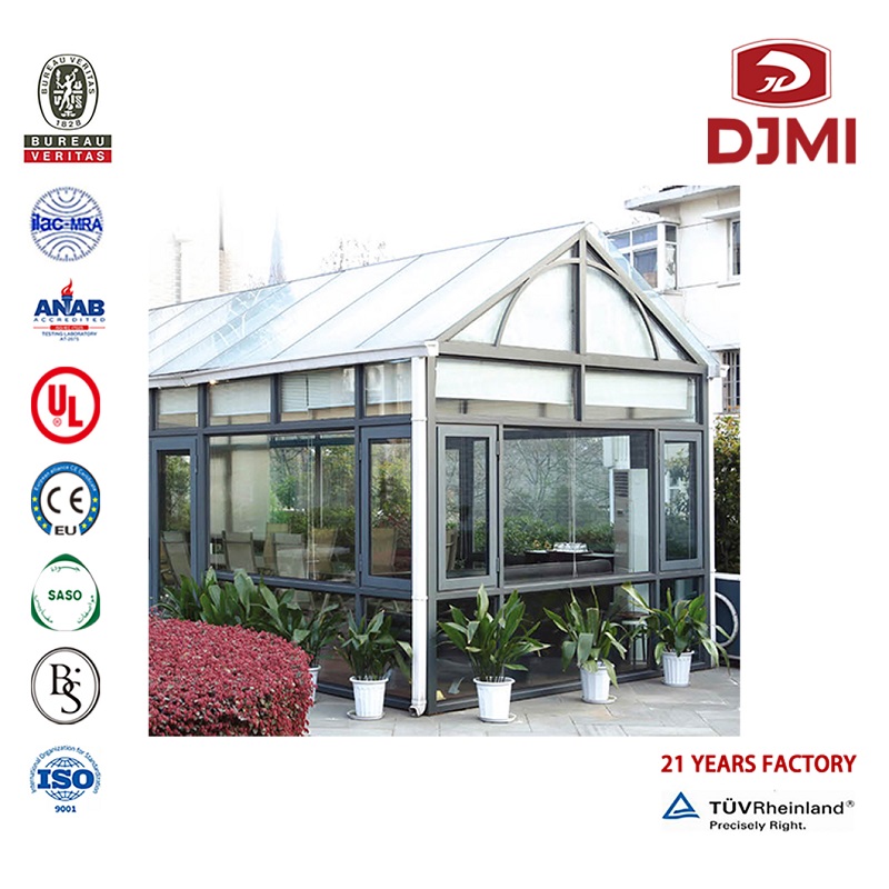Design Aluminum Alloy Greenhouse Glass Sunshine Room Multi - functional Aluminum jardin d 'hiver terrasse de thé verre verre de soleil salle de soleil professionnelle balcon de soleil usine de Shanghai Best - seller New Aluminum Glass S...