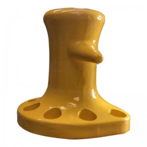 Poteau de coulée couleur pour bateau personnalisé