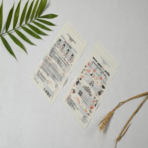 Sac à fermeture éclair pour compost personnalisé dégradable