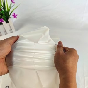 Sac à fermeture éclair pour compost personnalisé dégradable