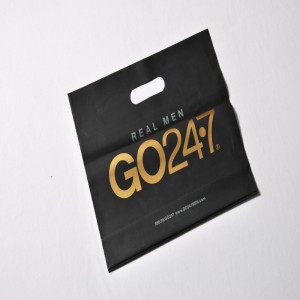 Sac d \'achat à poignée de coupe durable réutilisable