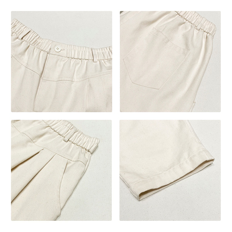 Pantalon de femme large, adapté à n 'importe quelle occasion, le plus confortable style de loisir, le coton en lin personnalisé