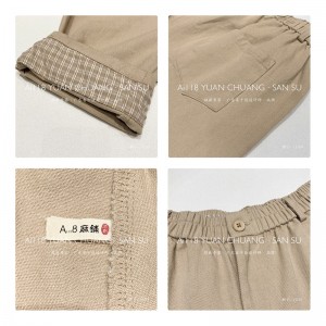 Un pantalon de femme large, adapté à n \'importe quelle occasion, le plus confortable style de loisir