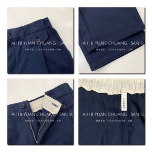 Un pantalon de femme large, adapté à n \'importe quelle occasion, le plus confortable style de loisir