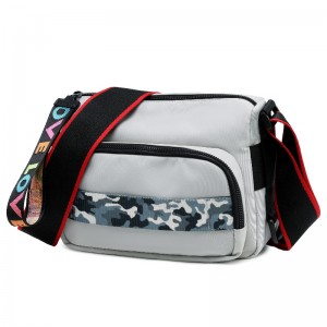 Fabricant en gros 2020 NOUVEAU Mode Femmes Sac carré Sac carré Nylon Zipper Mobile Téléphone mobile Sac de croix diagonale à l\'épaule Personnaliser