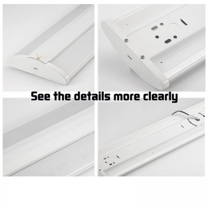 Éclairage LED du grand centre commercial d\'usine d\'entrepôt de grande puissance de 8FT COMPACT