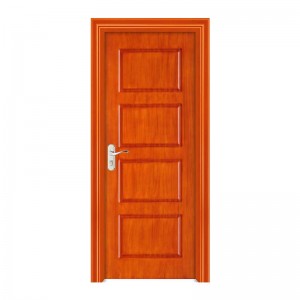 Top marque en Chine conception de la porte principale moderne en bois porte en plastique salle de temps chaud environnemental