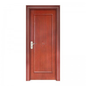 Top marque en Chine conception de la porte principale moderne en bois porte en plastique salle de temps chaud environnemental