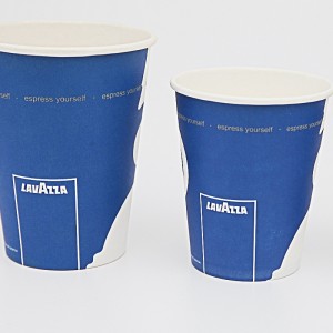 Tasse de compost biodégradable en papier kraft à paroi simple de qualité alimentaire écologique pour boisson chaude