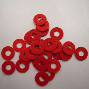 Papier rapide rond résistant aux hautes températures, papier rapide rouge ignifuge, papier d\'isolation électrique