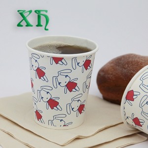 Gobelet en papier biodégradable de 5 oz pour l\'eau