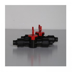 16 vanne à double verrouillage