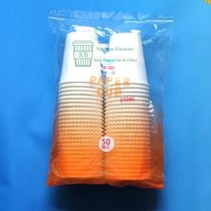 Tasse en papier d\'eau de 7 oz 210 ml Marché du souper au Japon