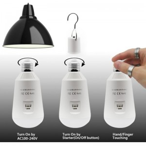 Double ampoule solaire