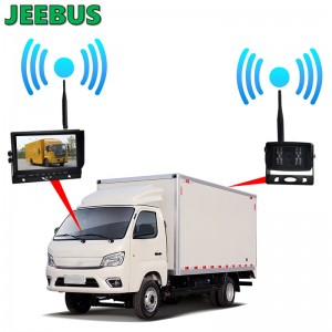 Système de surveillance de caméra sans fil WIFI numérique 7 pouces de vision nocturne HD 2,4 GHz