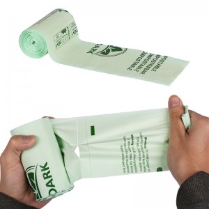 Sac d\'expédition d\'amidon de maïs de bonne qualité amidon de maïs biodégradable compostable bulle Poly sacs d\'expédition