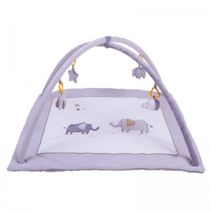 Tapis de jeu carré - éléphant