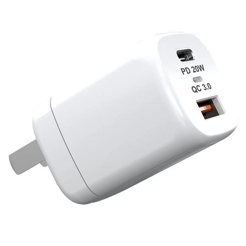 Chargeur rapide 2 ports 20 W