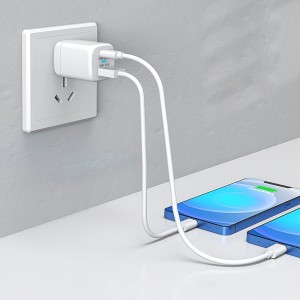 Chargeur rapide 2 ports 20 W