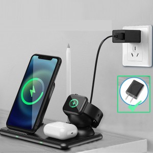 Station de charge sans fil 4 en 1
