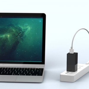 Chargeur PD 65W Chargeur rapide GaN Tech 2 ports