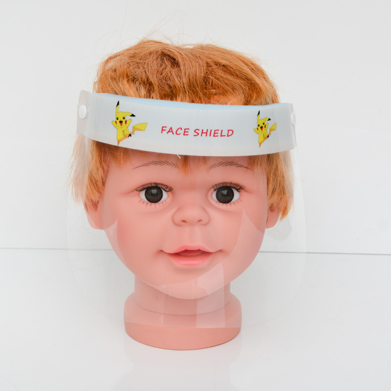 Masque facial de sécurité pour enfants anti-buée réutilisable personnalisé EN166