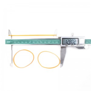 Fabricant de bande de caoutchouc personnalisé haute élasticité anti-âge cerclage de légumes et de fleurs bande de caoutchouc vente directe d\'usine