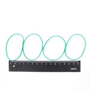 Fabricant de bande de caoutchouc en gros couleur ronde haute élasticité anti-vieillissement de la culture de bureau et de l\'éducation cerclage de bande de caoutchouc