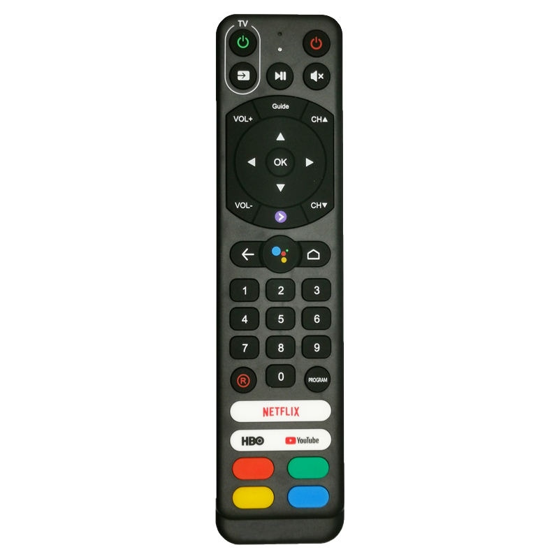 Sortie d'usine Télécommande universelle TV Contrôle Bluetooth sans fil avec fonction vocale pour toutes les marques TV \/ décodeur \/ Android TV \/ STB