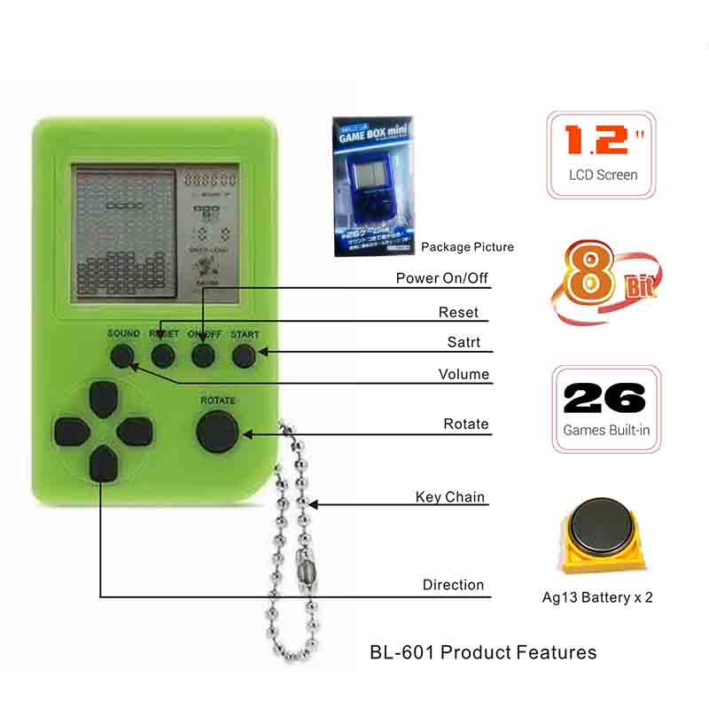 BL - 601 Keystone tetris games