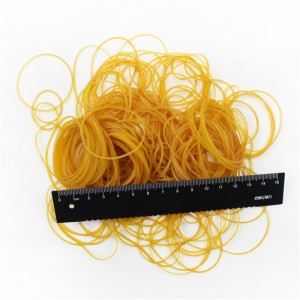 Fabricants de bande de caoutchouc en gros haute élastique mince bande de caoutchouc regroupant l\'argent cravate fleur anneau en caoutchouc