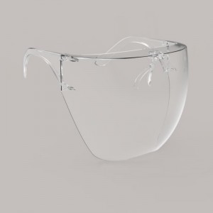 Écran facial en plastique de Blocc d\'isolation faite sur commande d\'équipement de sécurité anti-brouillard