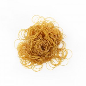 Usine personnalisé couleur unie jaune haut bureau élastique élastique culturel et éducatif pratique