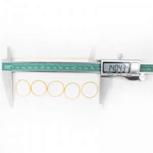 Usine personnalisé couleur unie jaune haut bureau élastique élastique culturel et éducatif pratique