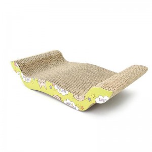 Panneau de griffe de chat en forme d\'arche