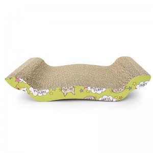 Panneau de griffe de chat en forme d\'arche