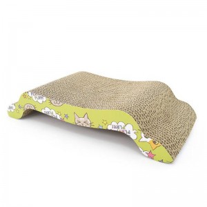 Panneau de griffe de chat en forme d\'arche