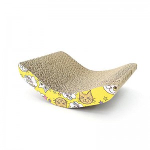 Board à rayures de chat en forme de V