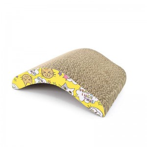 Board à rayures de chat en forme de V