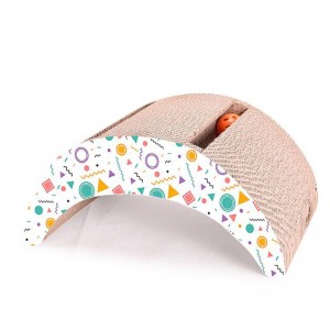 Banque de gratte à gratter double à boule double boule de grande lune