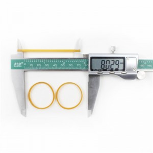 Fabricants Custom Custom Yellow Natural Natural Bandes de caoutchouc domestiques fortes, durables et durables