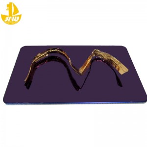 Panneau miroir en acier inoxydable N ° 4