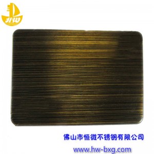 Panneau de dessin en fil d\'acier inoxydable couleurn ° 6